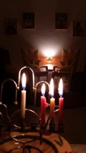 my menorah at tulip